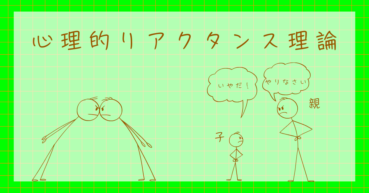 心理的リアクタンス理論