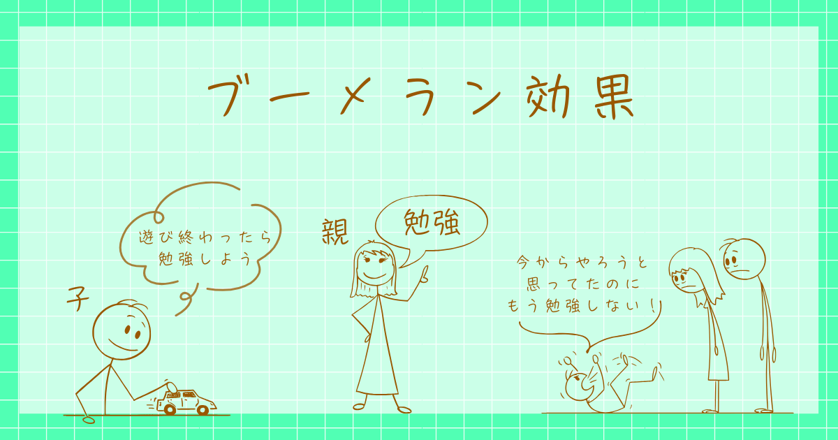 ブーメラン効果