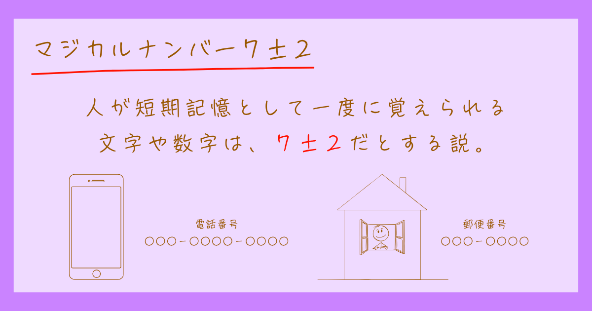 マジカルナンバー7