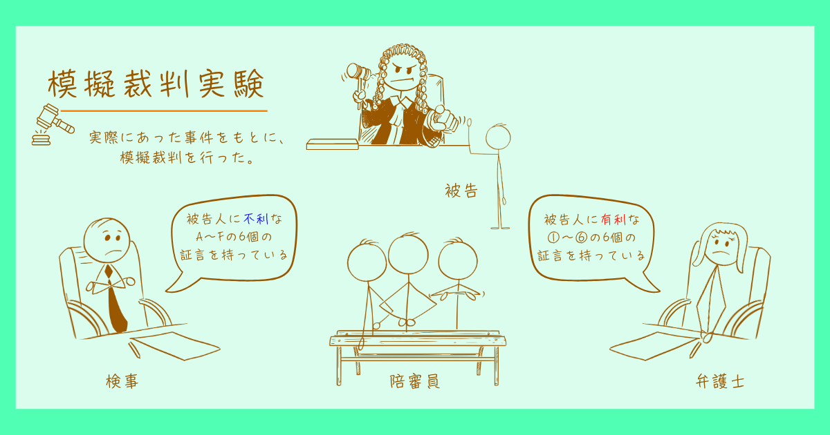 新近効果　アンダーソン　心理学　模擬裁判実験