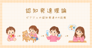 認知発達理論　ピアジェ　発達心理学