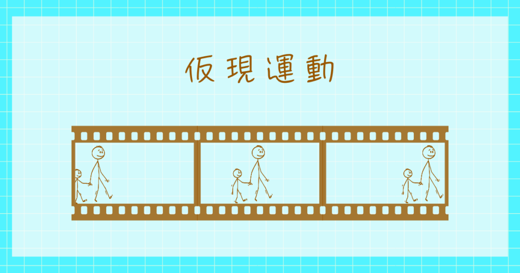 仮現運動　心理学　誘導運動　自由運動　β運動